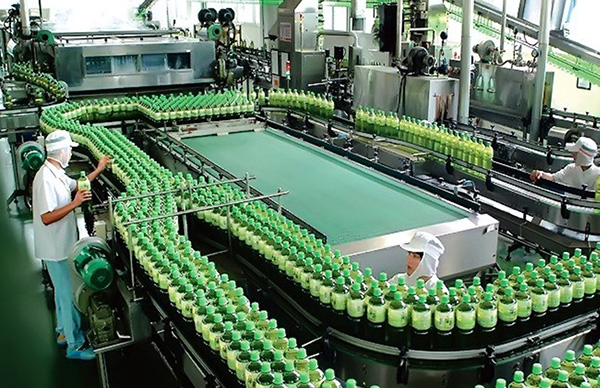 Tea beverage filling production line