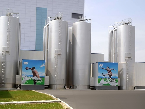 Liquid milk production line
