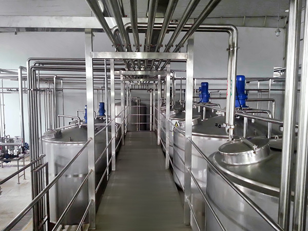 Soybean milk (soybean powder) filling production line
